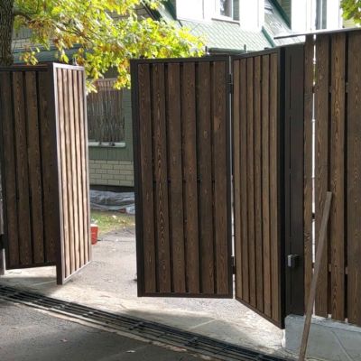 Купите и Закажите Ворота Гармошка: Лучшая Цена от 47554 руб, Установка под Ключ и Доставка в Краснокаменске и по Области