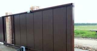 Купить откатные ворота автоматические Краснокаменск, цена от 2813 руб.